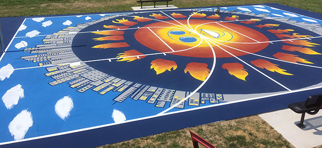 Smile | Basketball Court Phillip Simpson | Muruso Park | Partnership with buildOn Detroit Smile | Basketball Court Phillip Simpson | Muruso Park | Partnership with buildOn Detroit