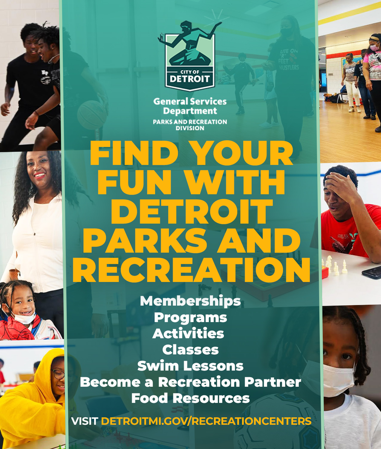 Find Your Fun with Detroit Parks & Rec
