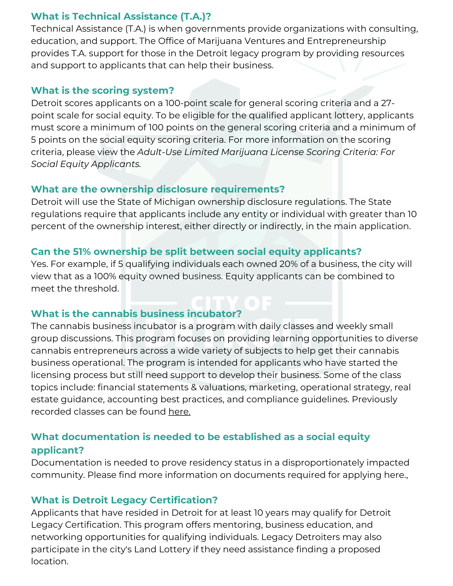 Social Equity Information FAQ 2