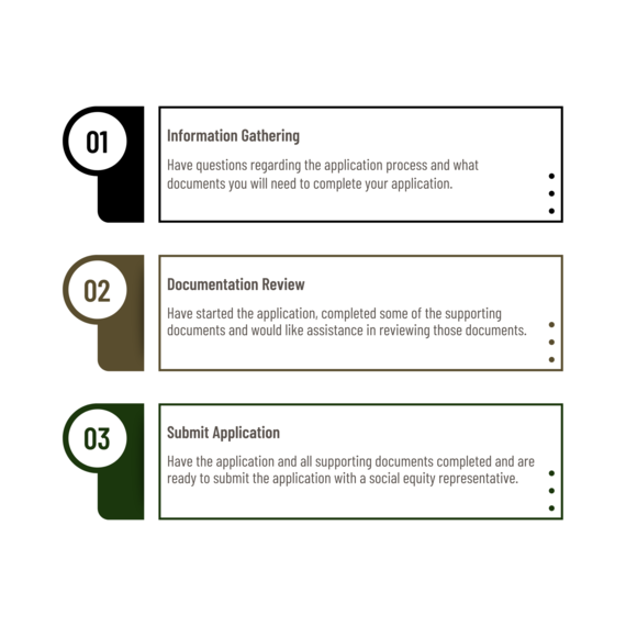 Social Equity Program Process Steps