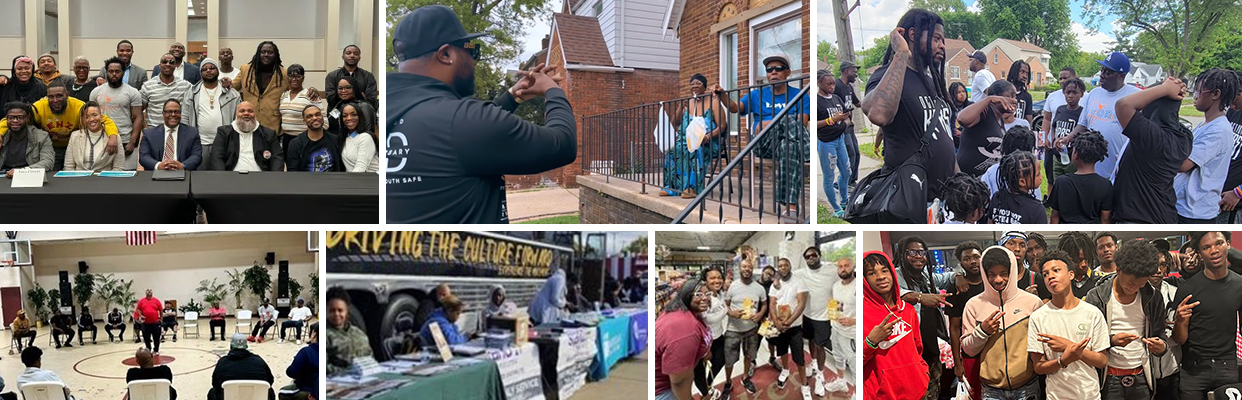 Community Violence Intervention collage